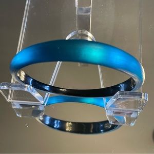 Alexis Bittar Lucite Skinny Tapered Bangle Bracelet